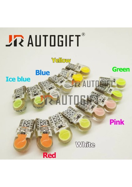 12V Tarzı Kırmızı Otomatik 24V 12V T10 Led Beyaz 194 W5W Led Ob Silika Kırmızı Mavi Yeşil Sarı Pembe Dönüş Yan Plaka Işık Lambası Ampul (Yurt Dışından) fırsatları