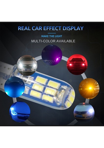 Flaş Stili Pembe W5W T10 Led T10 Strobe Led Flaş Led W5W Silika Jel 15Smd Led Park Ampulü Otomatik Kama Boşluk Lambasıcanbus Silic (Yurt Dışından) fiyatları