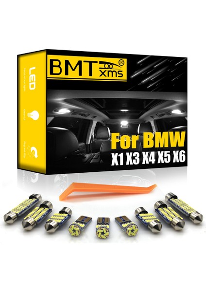 X4 F26 11 Adet Tarzı Beyaz Uyar Bmtxms Bmw X1 E84 X3 E83 F25 X5 E53 E70 X6 E71 Araç Led Iç Harita Kubbe Gövde Işık Canbus Araba Aksesuarları (Yurt Dışından) indirimleri