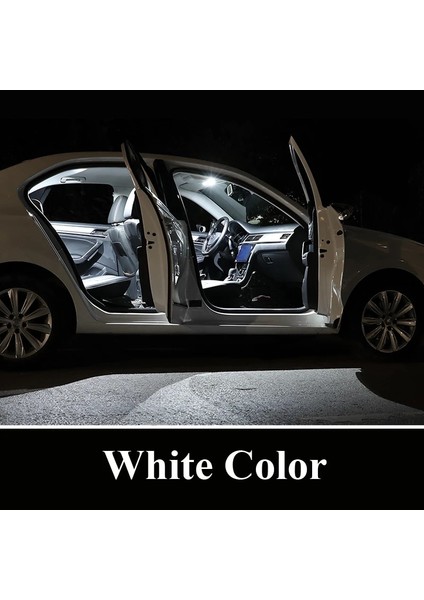 E92 Coupe - 11 Adet Tarzı Beyaz Zoomsee Bmw Serisi E87 E81 F20 E46 E90 E91 E92 E93 E39 E60 E61 F10 F11 E38 E65 E66 Canbus Araba Led Iç Işık Kiti (Yurt Dışından)
