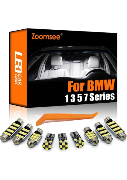 E92 Coupe - 11 Adet Tarzı Beyaz Zoomsee Bmw Serisi E87 E81 F20 E46 E90 E91 E92 E93 E39 E60 E61 F10 F11 E38 E65 E66 Canbus Araba Led Iç Işık Kiti (Yurt Dışından)