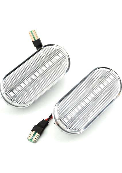 Kristal Beyazı Led Dinamik Yan Işaretleyici Vw Up Caddy T5 Amarok Jetta Golf 3 4 Fox Beetle Lupo Sharan Bora Passat Polo Vento Için Sinyal Işığını Açın (Yurt Dışından)