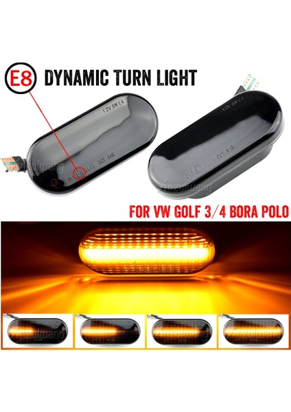 Kristal Beyazı Led Dinamik Yan Işaretleyici Vw Up Caddy T5 Amarok Jetta Golf 3 4 Fox Beetle Lupo Sharan Bora Passat Polo Vento Için Sinyal Işığını Açın (Yurt Dışından) modelleri