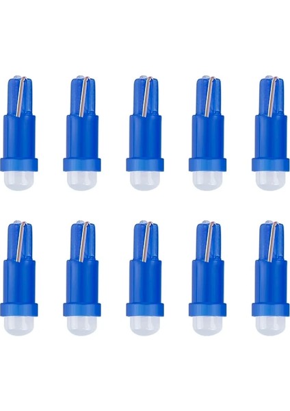 6000-6500K Tarzı Sarı Ar Led Ampul T5 Led Işıklar W1.2W W3W Araba Cob Oto Yan Kama Pano Göstergesi Gösterge Lambası Ampul Led Işıkları (Yurt Dışından)