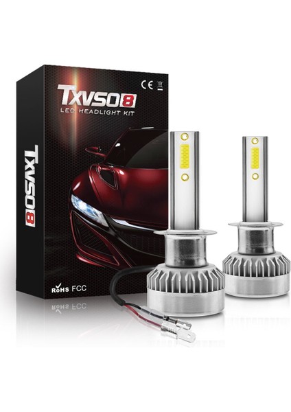 20000Lm Tarzı Beyaz H1 Kongyide Araba Işık H7 110W Lm Cob Led Araba Farlar Dönüşüm Küre Ampuller Beak Beyaz Araba Led Işık Dc (Yurt Dışından)