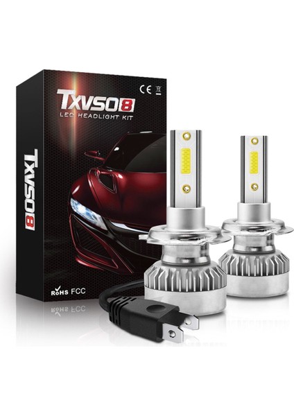 20000Lm Tarzı Beyaz H1 Kongyide Araba Işık H7 110W Lm Cob Led Araba Farlar Dönüşüm Küre Ampuller Beak Beyaz Araba Led Işık Dc (Yurt Dışından)