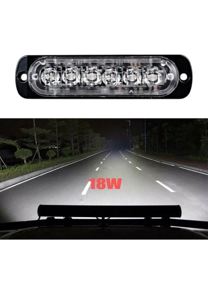 6000 K Stili Beyaz En Li Dc Led Çalışma Işığı Bar Taşkın Spot Offroad 4Wd Araba Suv Sürüş Sis Lambası Ampulleri Led Araba Csv (Yurt Dışından)