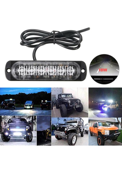 6000 K Stili Beyaz En Li Dc Led Çalışma Işığı Bar Taşkın Spot Offroad 4Wd Araba Suv Sürüş Sis Lambası Ampulleri Led Araba Csv (Yurt Dışından) fiyatları