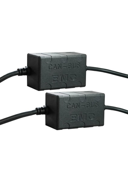2 Parça Canbus Dekoder Direnci Ücretsiz Hata Radyo Parazit Gösterge Tablosu Mesaj Iptali Xenon Işık H1 H3 H4 H7 H (Yurt Dışından)
