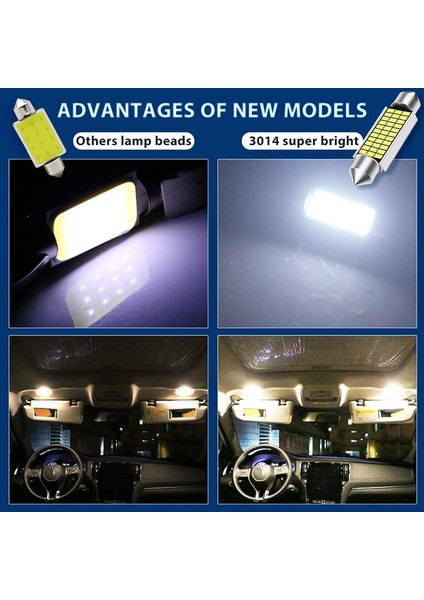 41Mm Tarzı Buz Mavisi Rxz Festoon C10W Led C5W Led Canbus Mm Hatasız Iç Okuma Işığı Açıklık Ampuller Oto Plaka Lambası Beyaz (Yurt Dışından) modelleri