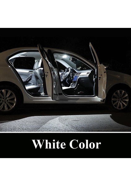 Passat B5-9P Stili Için Beyaz Zoomsee Volkswagen Vw Golf Jetta Bora Vento Passat B5 B6 B7 Bolo Phaeton Canbus Araç Led Iç Işık Kiti (Yurt Dışından)