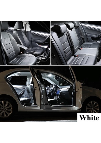 E39 Touring - 19 Adet Tarzı Mor Zoomsee Bmw Serisi E87 E81 F20 E46 E90 E91 E92 E93 E39 E60 E61 F10 F11 E38 E65 E66 Canbus Araba Led Iç Işık Kiti (Yurt Dışından)