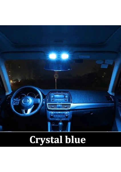 E92 - 10 Adet Tarzı Kristal Mavi Bmw Serisi Için Bmtxms Canbus E87 E81 F20 E46 E90 E91 E92 E93 E39 E60 E61 F10 F11 E38 E65 E66 Araba Led Iç Işık Kiti (Yurt Dışından)