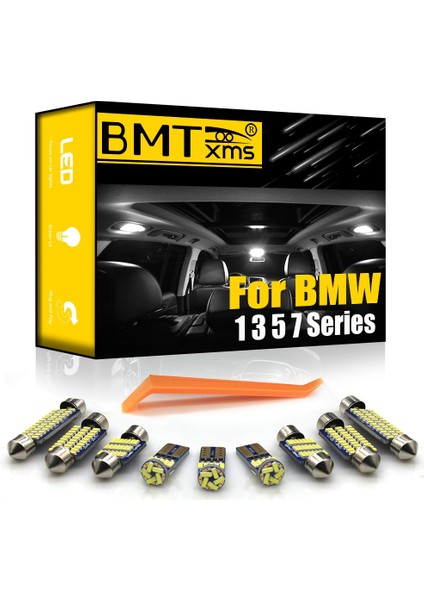 E92 - 10 Adet Tarzı Kristal Mavi Bmw Serisi Için Bmtxms Canbus E87 E81 F20 E46 E90 E91 E92 E93 E39 E60 E61 F10 F11 E38 E65 E66 Araba Led Iç Işık Kiti (Yurt Dışından)