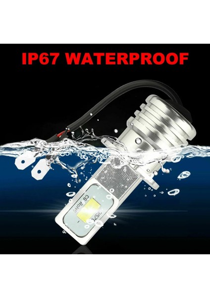 6000 K Stili Beyaz 2X H3 Süper Beyaz Cree Led Far Kiti 100W Lm Sis Sürüş Drl Ampul 6000K (Yurt Dışından) modelleri