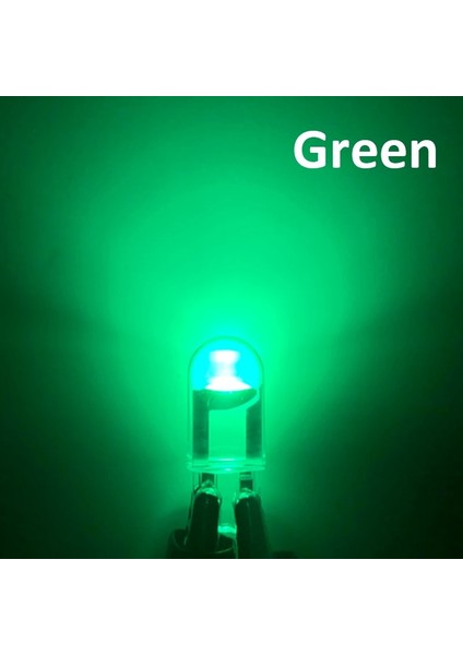 Yeşil Yeni T10 W5W Cob Led Araba Kama Park Işığı Otomatik Plaka Işığı Yan Kapı Ampul Gösterge Lambası (Yurt Dışından)