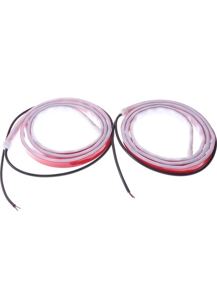 Ar Kapı Açma Uyarı Led Işıkları Şeritler Arkadan Çarpışma Önleyici Güvenlik Işığı Karşılama Flaş Işığı Evrensel Araba Işığı (Yurt Dışından)