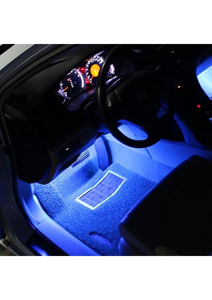 Kırmızı Araba 9 Led Zemin Ayakları Atmosfer Lambası Dekorasyon Lambası Peugeot Için (Yurt Dışından)