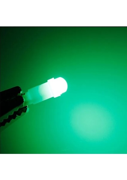 Yeşil T5 Led Işıklar W1.2W W3W Led Araba Iç Işık Oto Yan Kama Pano Göstergesi Gösterge Lambası Ampul Led Süper Parlak (Yurt Dışından)