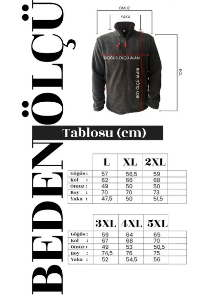 Tam Fermuarlı 3 Cepli Polar Hırka – Koyu Gri, Uzun Kollu, Yumuşak Polar Kumaş, İş Elbisesi ve Soğuk Hava için Rahat Erkek Üst Giyim fiyatları