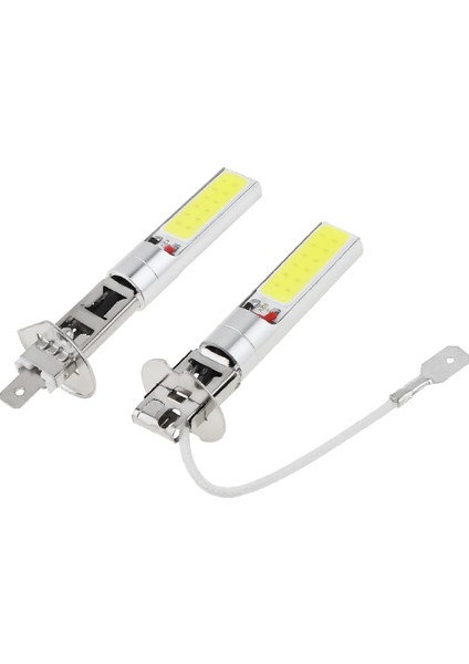 2 Adet H3 1 Adet H1H3 Canbus Süper Parlak Led Ampul Beyaz Araba Sis Işık Far Cob 12V 20W 6000K Çalışan Ampul Oto Motosiklet Lambaları (Yurt Dışından) indirimleri