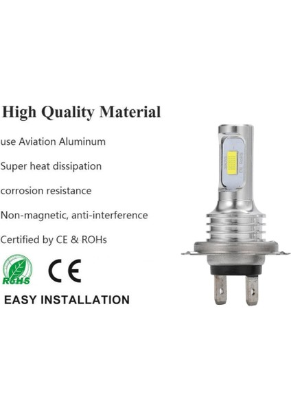 H8 Stili 6500K 2 Adet Led Yeni Csp Mini H7 Arabalar Için Lambalar Far Ampulleri H4 H16 H8 H11 Sis Lambası Hb Hb4 Buz Mavisi 8000K 3000K Oto 12V 24V (Yurt Dışından) fırsatları