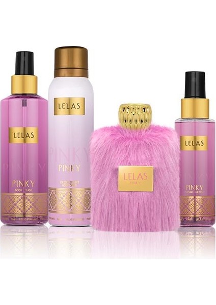 1580 Pinky 4 Parça Hediye Kutulu Kadın Parfüm Seti fiyatları