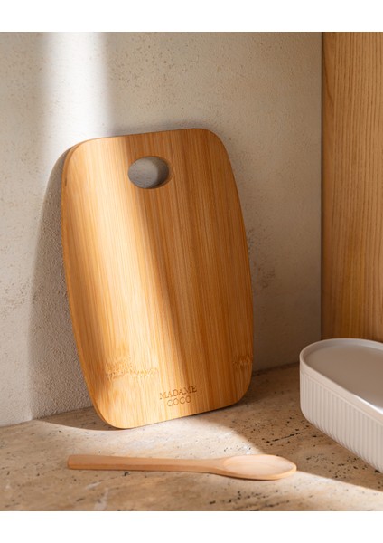 Silvain Bambu Kesme Tahtası - Naturel