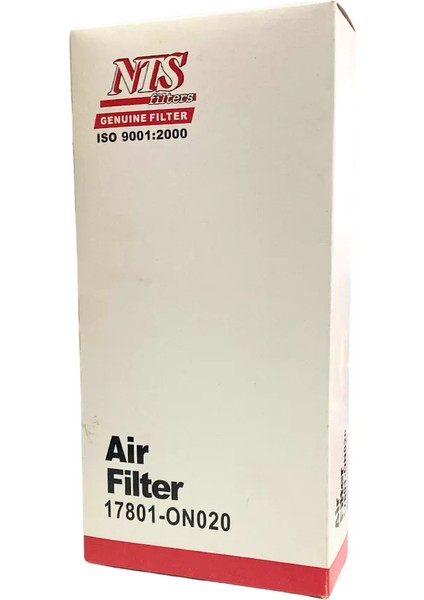 Toyota Yaris 2006 ve Sonrası Dizel Hava Filtresi | Oem: 17801-ON020