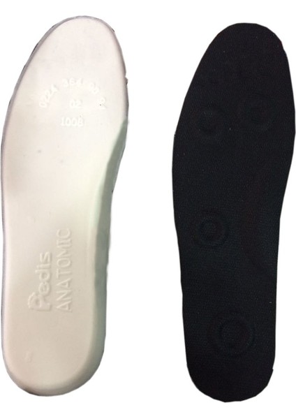 Ayakkabı Iç Tabanı Ortopedik Unisex Model 42-43 No-Siyah