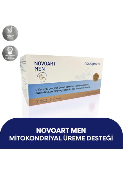 Novoart Men Mitokondriyal