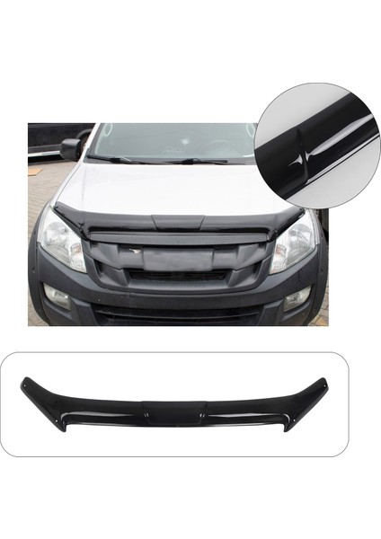 Isuzu D-Max Uyumlu 2005-2012 Abs Kaput Rüzgarlığı