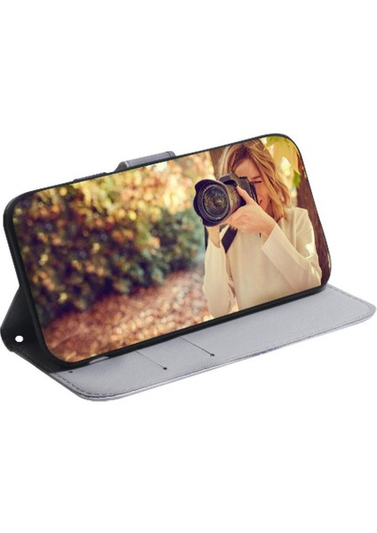 Infinix Not Için Flip Case 40 4g Manyetik Kapatma Pu Deri Boyalı (Yurt Dışından)