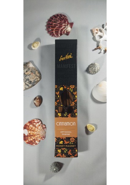 (Tarçın-Cınnamon) Manifest Sanatsal Doğal El Yapımı Premium Tütsü ( 6 Adet) modelleri