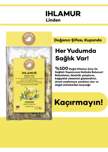 Ihlamur Çayı Linden Tea 35G