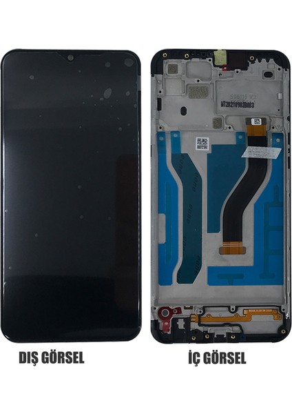 Samsung Galaxy A10S Uyumlu Lcd+Dokunmatik+Çıtalı