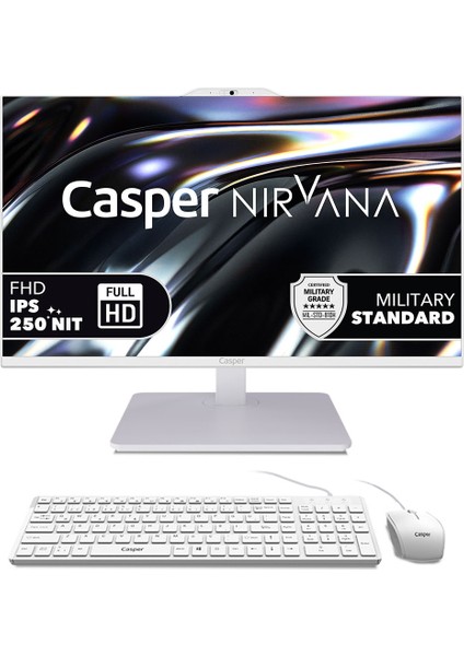 Nirvana A80.1342-BV00X-V-B Intel Core i5-13420H 16GB RAM 500GB NVME SSD Freedos