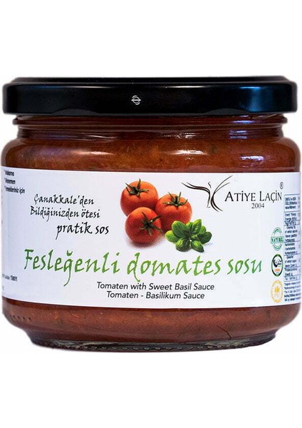 Fesleğenli Domates Sosu 300 gr