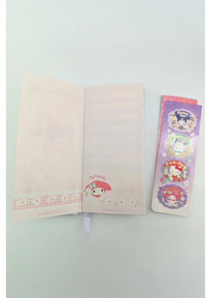Sanrio Lisanslı Sert Kapak Not Defteri (80 Yaprak) - Mor
