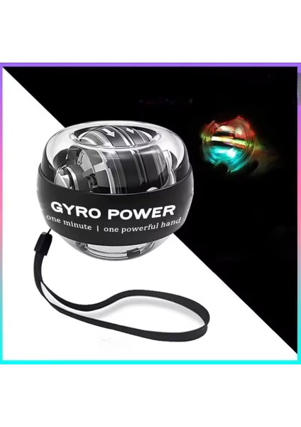 Gyro Ball El ve Bilek Egzersiz Topu Autostart ve Powerball Egzersiz Topu