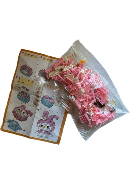 Sanrio My Melody Bricks 145 Parça 7,2 cm Legolu Figür fiyatları