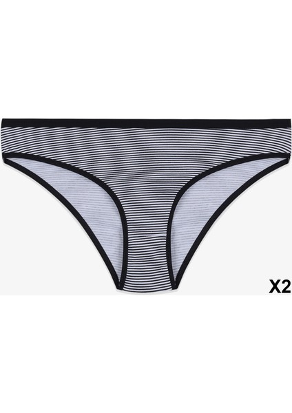 Kadın 12'li Pamuklu Desenli Külot fiyatları