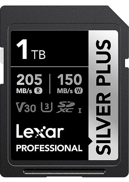 1tb Silver Plus 205MB 4K V30 Uhsı Sd Hafıza Kartı