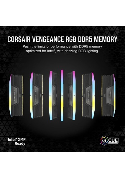 Vengeance RGB 96GB (2x48GB) DDR5 6400MHz Ram CMH96GX5M2B6400C32