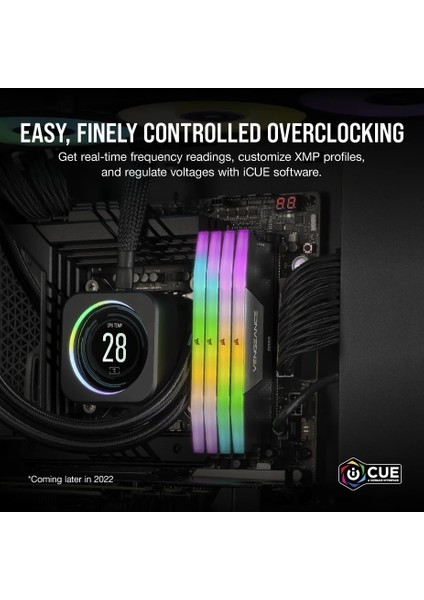 Vengeance RGB 96GB (2x48GB) DDR5 6400MHz Ram CMH96GX5M2B6400C32