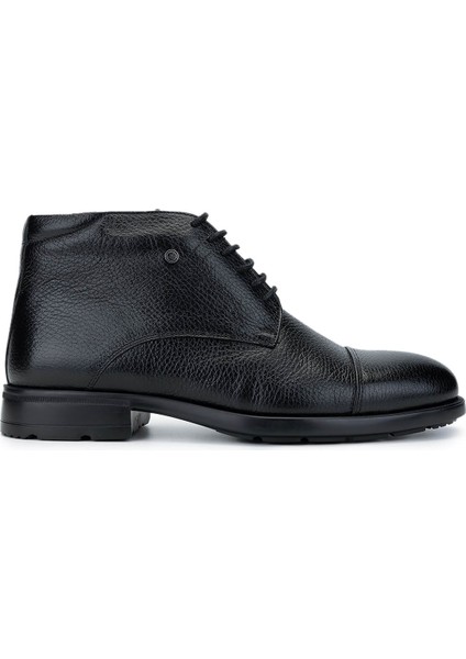 Erkek Deri Siyah Deri Klasik Bot 01 2073 Erk Bot SK24-25 Sıyah Dr