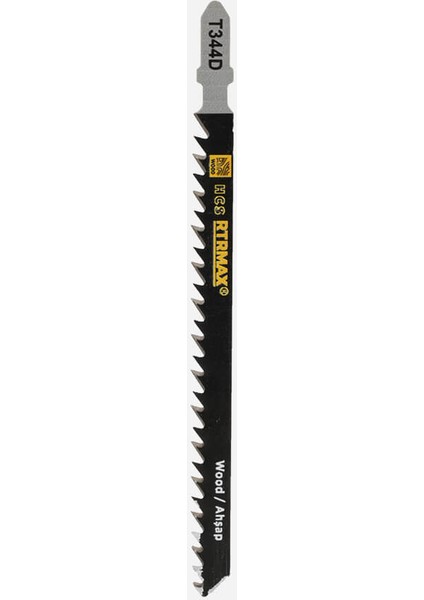 RH17647 Ahşap Hızlı Kesim Uzun Dekupaj Testere Ucu - T344D 5’li Paket