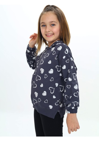 Kız Çocuk Kapüşonlu Hırka modelleri