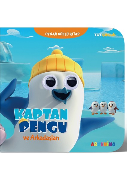 Kaptan Pengu - Trt Çocuk Oynar Gözlü Kitap