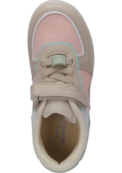 PERLE Kız Çocuk Sneaker Koşu & Yürüyüş Ayakkabısı Bej